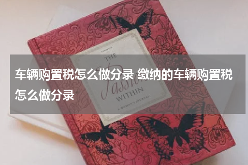 车辆购置税怎么做分录 缴纳的车辆购置税怎么做分录