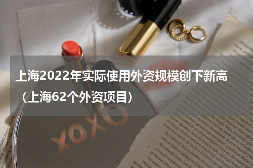 上海2022年实际使用外资规模创下新高(上海62个外资项目)
