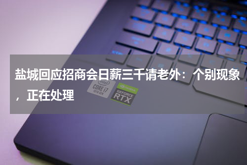 盐城回应招商会日薪三千请老外:个别现象,正在处理
