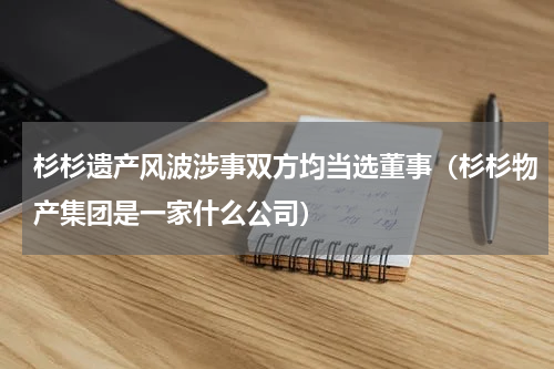 杉杉遗产风波涉事双方均当选董事(杉杉物产集团是一家什么公司)