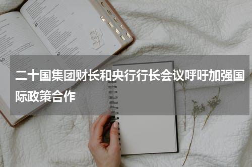 二十国集团财长和央行行长会议呼吁加强国际政策合作
