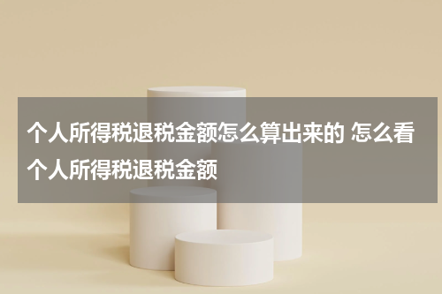 个人所得税退税金额怎么算出来的 怎么看个人所得税退税金额