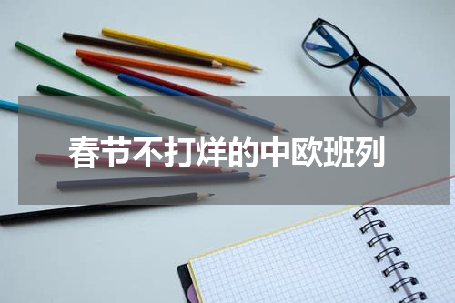 春节不打烊的中欧班列