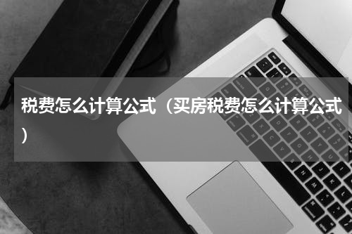 税费怎么计算公式(买房税费怎么计算公式)