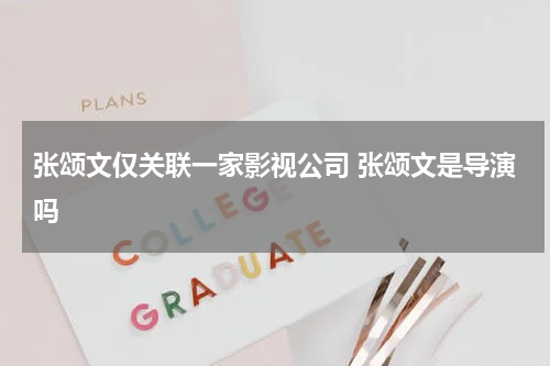 张颂文仅关联一家影视公司 张颂文是导演吗