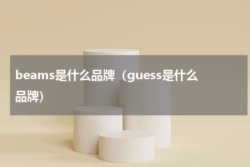 beams是什么品牌（guess是什么品牌）