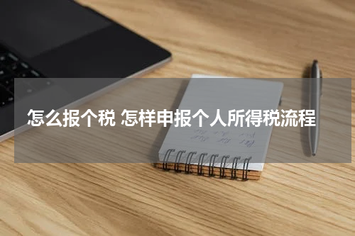 怎么报个税 怎样申报个人所得税流程