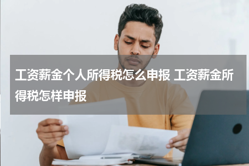 工资薪金个人所得税怎么申报 工资薪金所得税怎样申报