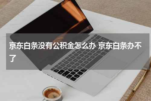 京东白条没有公积金怎么办 京东白条办不了