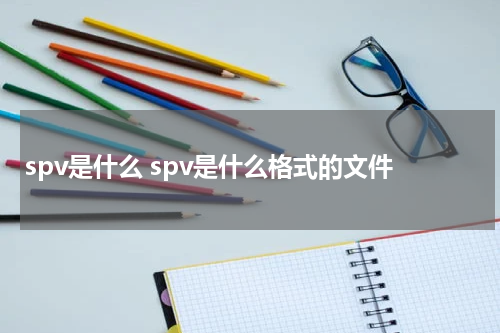 spv是什么 spv是什么格式的文件