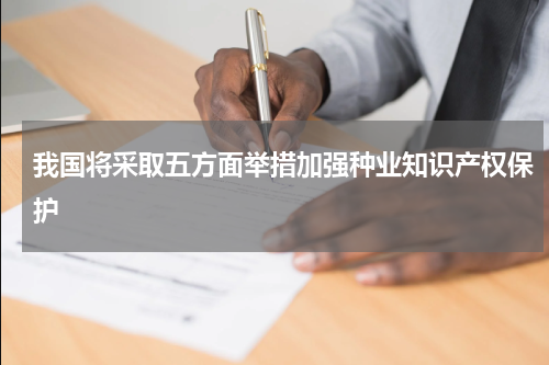 我国将采取五方面举措加强种业知识产权保护