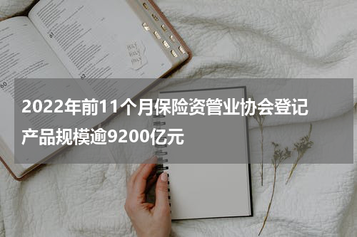 2022年前11个月保险资管业协会登记产品规模逾9200亿元