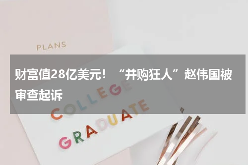 财富值28亿美元！“并购狂人”赵伟国被审查起诉