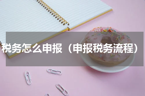 税务怎么申报（申报税务流程）