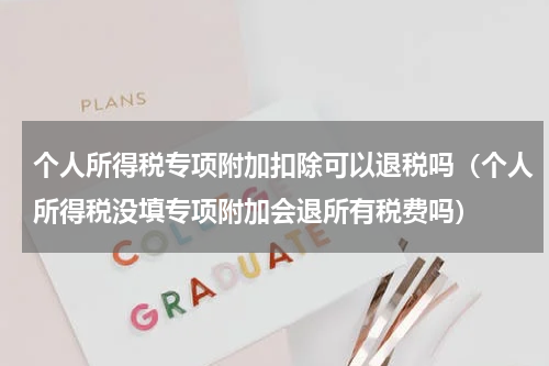 个人所得税专项附加扣除可以退税吗（个人所得税没填专项附加会退所有税费吗）
