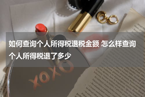 如何查询个人所得税退税金额 怎么样查询个人所得税退了多少