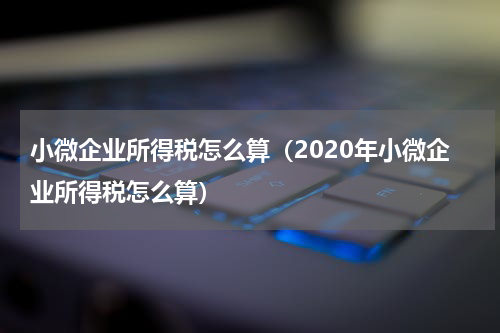 小微企业所得税怎么算（2020年小微企业所得税怎么算）