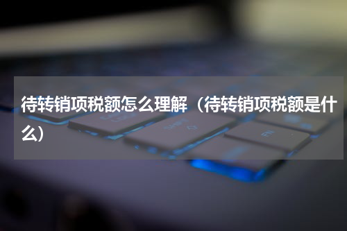 待转销项税额怎么理解（待转销项税额是什么）