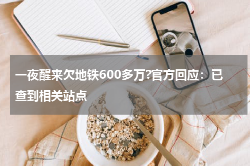 一夜醒来欠地铁600多万?官方回应：已查到相关站点