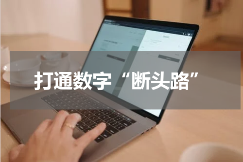 打通数字“断头路”