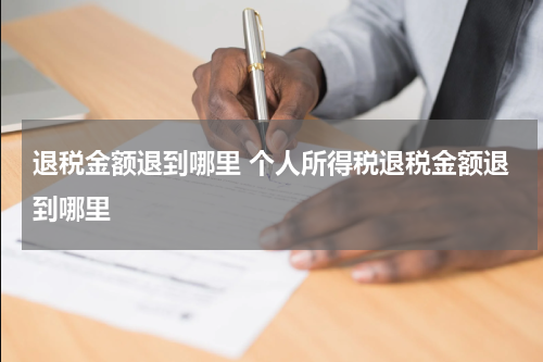 退税金额退到哪里 个人所得税退税金额退到哪里