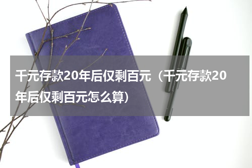 千元存款20年后仅剩百元（千元存款20年后仅剩百元怎么算）