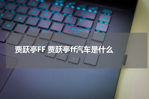 贾跃亭FF 贾跃亭ff汽车是什么