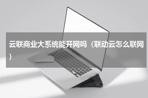 云联商业大系统能开网吗（联动云怎么联网）
