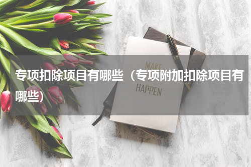 专项扣除项目有哪些(专项附加扣除项目有哪些)