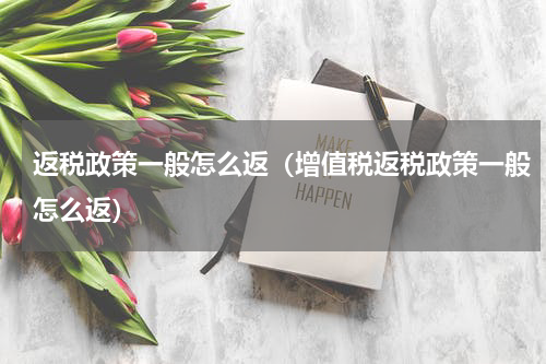 返税政策一般怎么返（增值税返税政策一般怎么返）