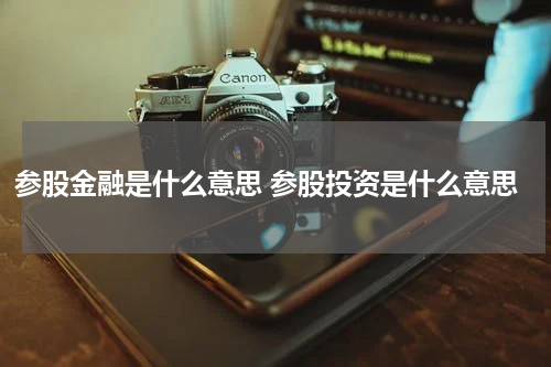 参股金融是什么意思 参股投资是什么意思