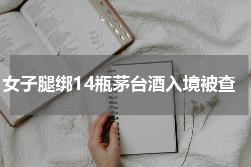 女子腿绑14瓶茅台酒入境被查