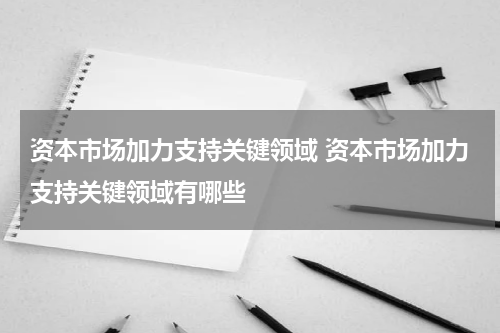 资本市场加力支持关键领域 资本市场加力支持关键领域有哪些