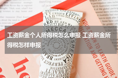 工资薪金个人所得税怎么申报 工资薪金所得税怎样申报