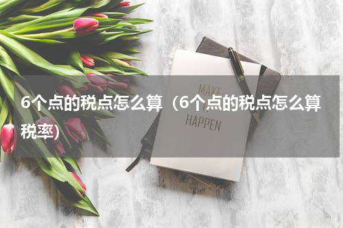 6个点的税点怎么算（6个点的税点怎么算税率）