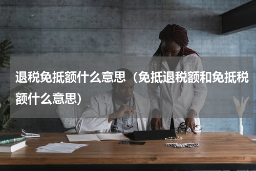 退税免抵额什么意思（免抵退税额和免抵税额什么意思）