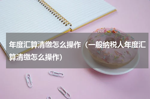 年度汇算清缴怎么操作（一般纳税人年度汇算清缴怎么操作）