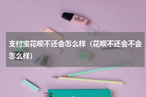 支付宝花呗不还会怎么样（花呗不还会不会怎么样）