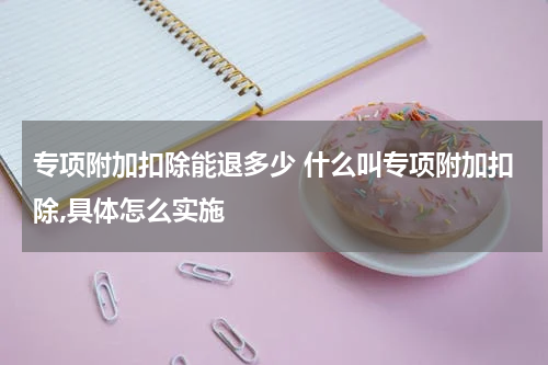 专项附加扣除能退多少 什么叫专项附加扣除,具体怎么实施