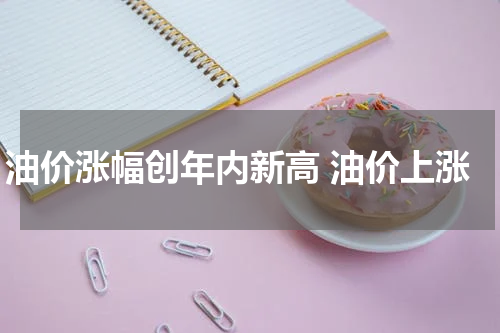 油价涨幅创年内新高 油价上涨