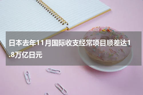 日本去年11月国际收支经常项目顺差达1.8万亿日元