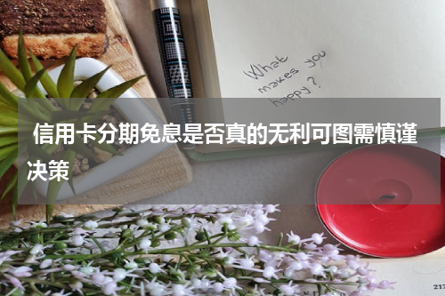  信用卡分期免息是否真的无利可图需慎谨决策