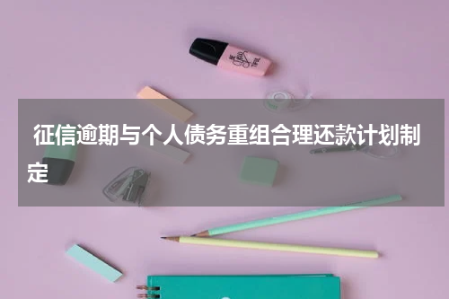  征信逾期与个人债务重组合理还款计划制定