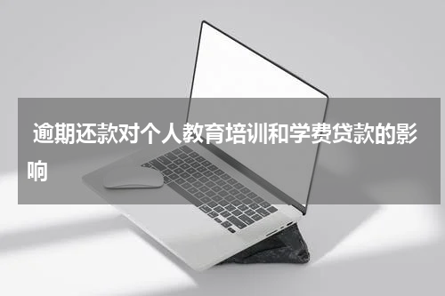 逾期还款对个人教育培训和学费贷款的影响