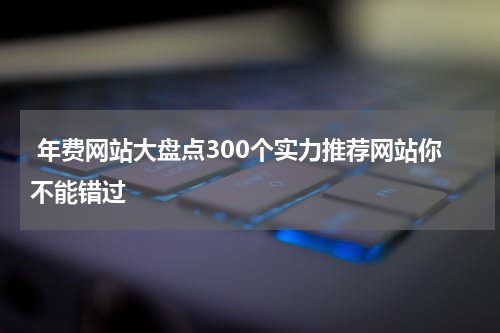 年费网站大盘点300个实力推荐网站你不能错过