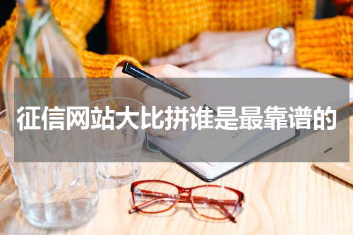 征信网站大比拼谁是最靠谱的