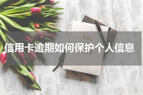  信用卡逾期如何保护个人信息