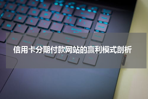  信用卡分期付款网站的赢利模式剖析