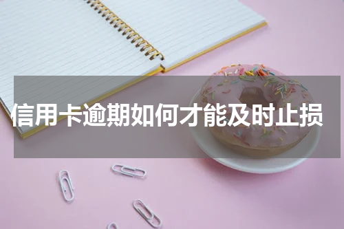  信用卡逾期如何才能及时止损