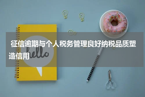  征信逾期与个人税务管理良好纳税品质塑造信用